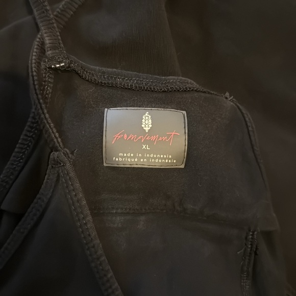 Free People Hot Shot Onesis washed black XL. Worn a few times . Smoke free home - Picture 2 of 3